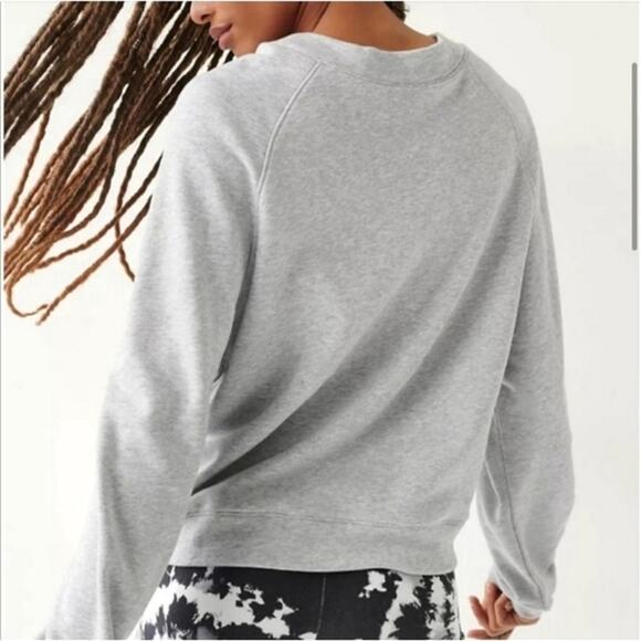 Anthropologie x Jason Yun Dove Crew Neck Long Sleeve Gray Sweatshirt Size XS - Picture 7 of 13